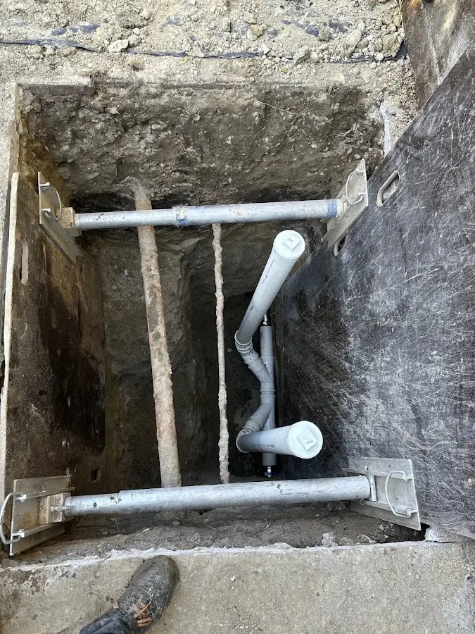 Experienced plumber completing Gas Line Repair work in Greenfield